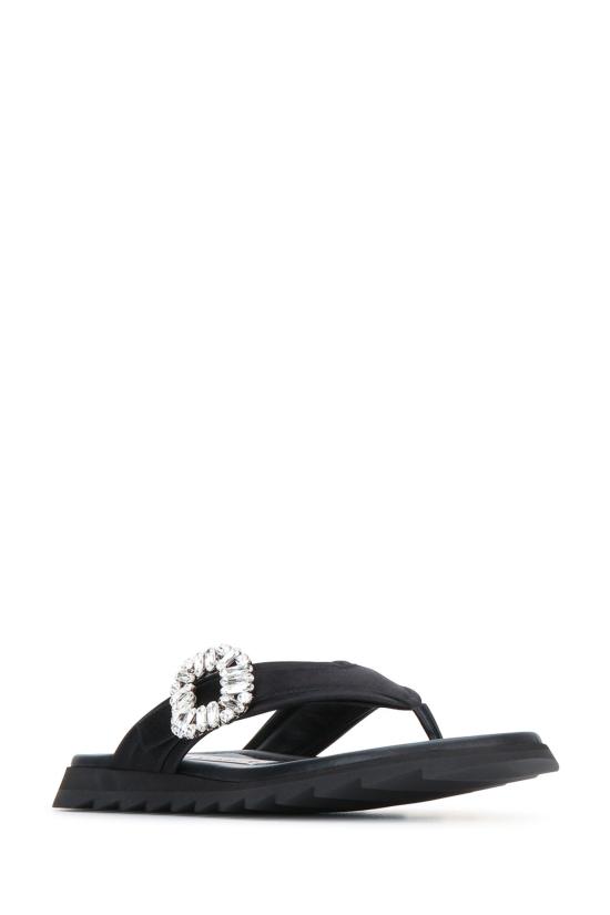 26FW 로저비비에 뮬/슬리퍼 RVW83245880RS0 B999 BLACK - ROGER VIVIER