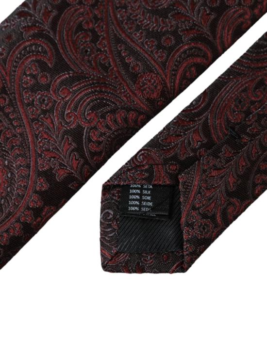  돌체앤가바나 넥타이 KRA3321 BURGUNDY - DOLCE & GABBANA