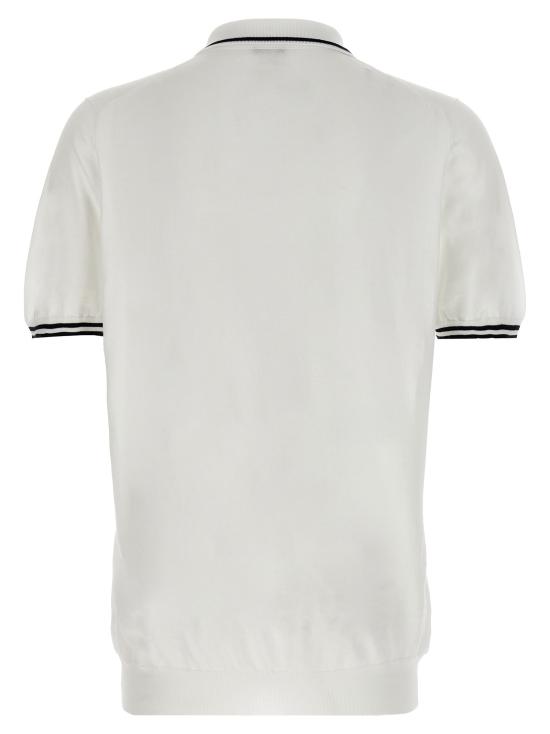  키톤 탑 KI307739BM WHITE - KITON