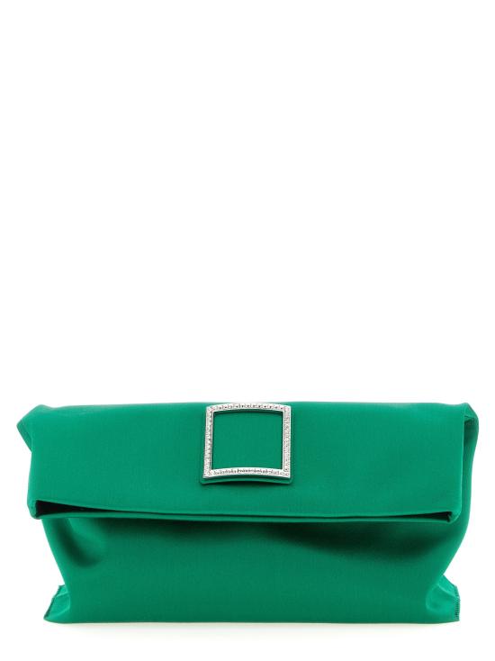 26SS 로저비비에 클러치/파우치 RO326026BM GREEN