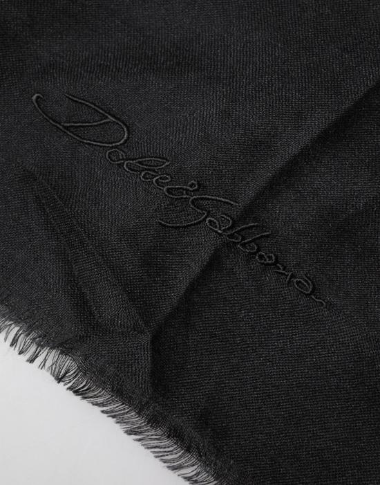  돌체앤가바나 머플러/스카프 MS7377 BLACK - DOLCE & GABBANA