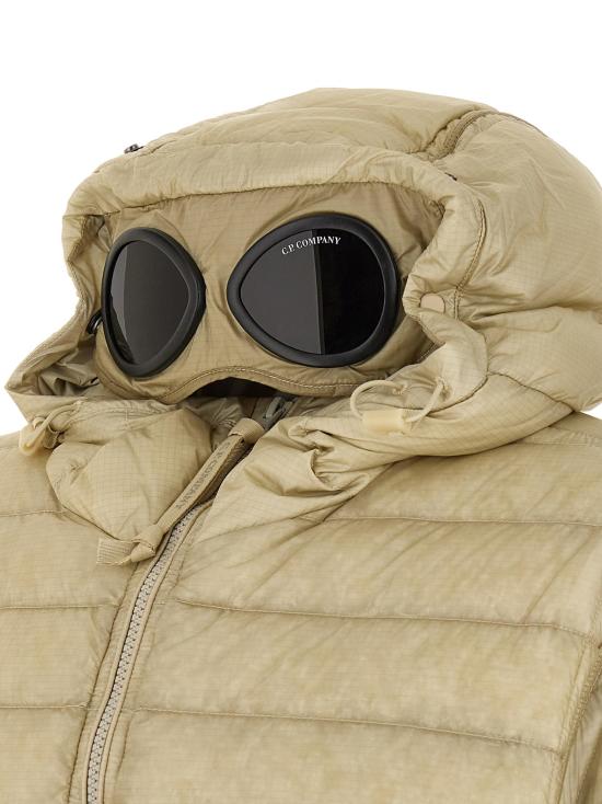 26FW 씨피 컴퍼니 숏패딩 CP339110BM BEIGE - C.P. COMPANY