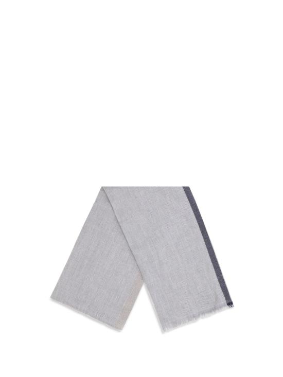 26FW 브루넬로 쿠치넬리 머플러/스카프 MSC665OR CH028 GRAY - BRUNELLO CUCINELLI