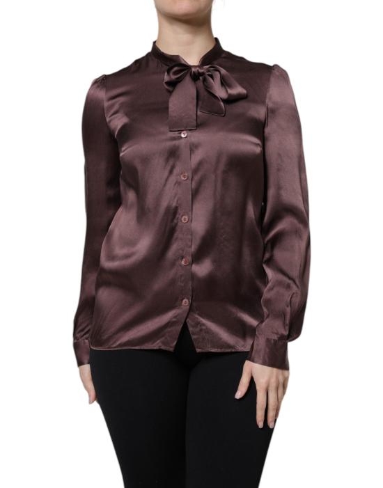  돌체앤가바나 블라우스 TSH878632 BROWN - DOLCE & GABBANA