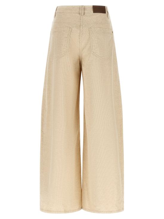 26FW 브루넬로 쿠치넬리 스트레이트 팬츠 BR336445BM BEIGE - BRUNELLO CUCINELLI