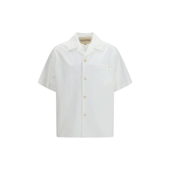 26SS 발렌티노 가라바니 반팔 셔츠 VA8V0AA1134WW0BOBB WHITE