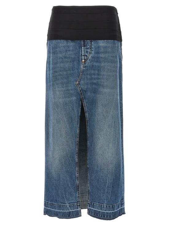  스텔라 맥카트니 데님 스커트 ST287865BM BLUE
