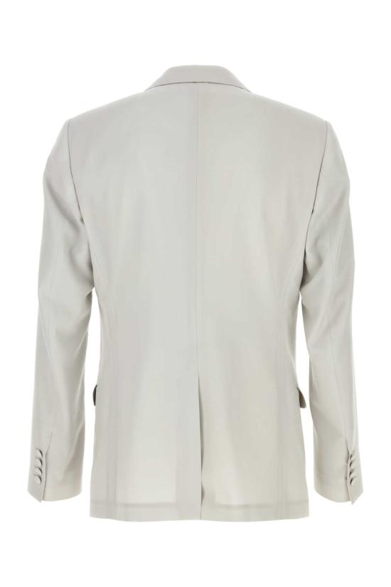 26SS 돌체앤가바나 싱글 브레스티드 울 포플린 자켓 G2NW0THU2BNR M2826 BEIGE - DOLCE & GABBANA