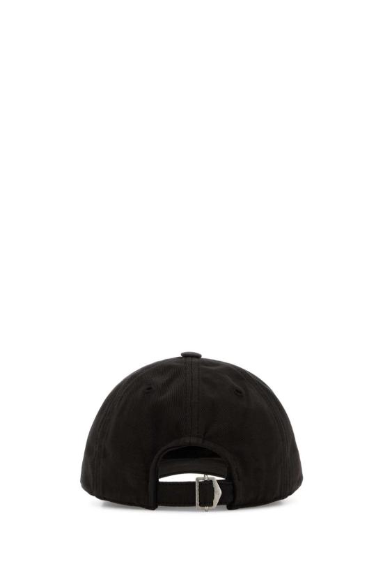  이자벨마랑 토마스 로고 볼캡 CQ053XFAD1C05A 02FK BLACK - ISABEL MARANT
