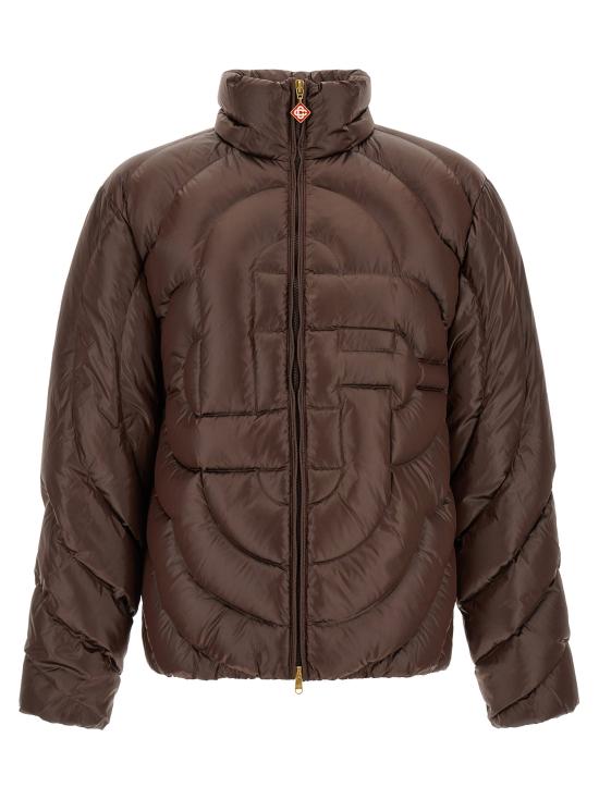 26FW 카사블랑카 숏패딩 CA339614BM BROWN - CASABLANCA