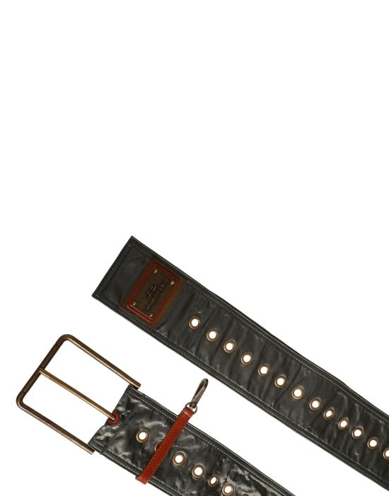  돌체앤가바나 가죽 벨트 BEL9578 BLACK - DOLCE & GABBANA