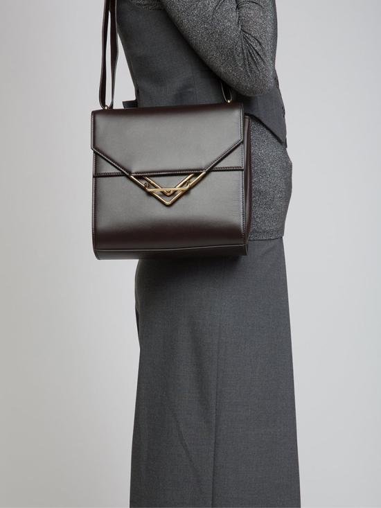 26SS 보테가베네타 더 클립 숄더백 652391V0I422132 BROWN - BOTTEGA VENETA