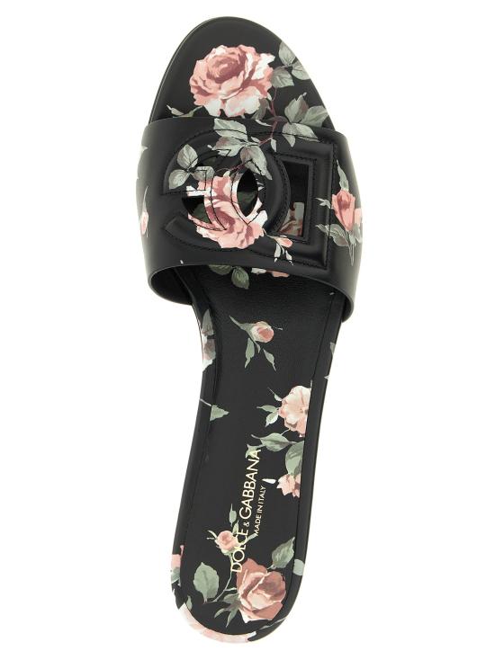 26SS 돌체앤가바나 뮬/슬리퍼 DO329468BM BLACK - DOLCE & GABBANA