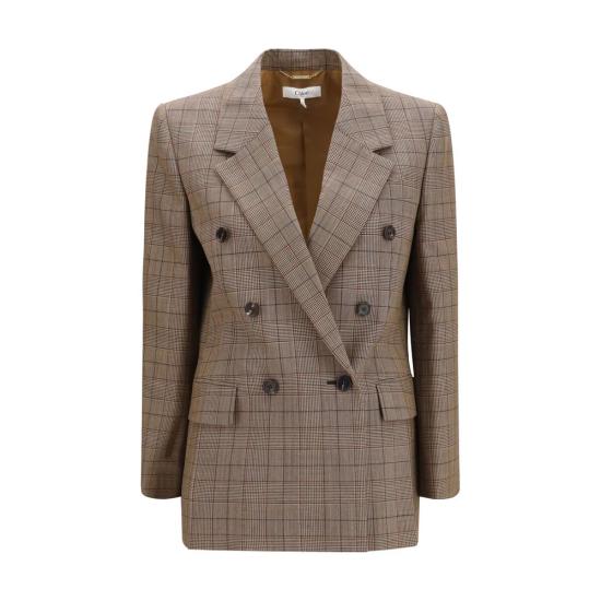 26FW 끌로에 수트 자켓 CHCH26AVE7816493CBB BEIGE