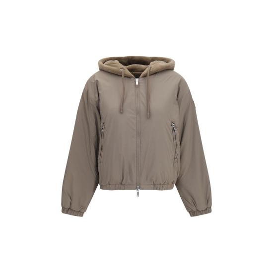 26FW 무스너클 자켓 MOM34LS6521985BB BROWN