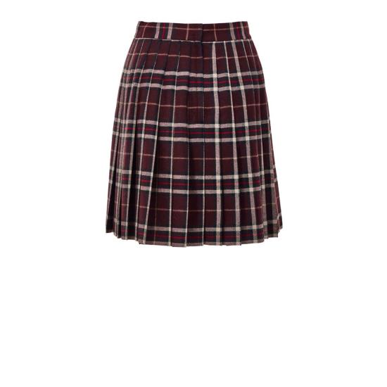  돌체앤가바나 숏 스커트 DO 1062520051448 BURGUNDY - DOLCE & GABBANA