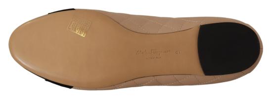  살바토레 페라가모 플랫 슈즈 0702228 019 BEIGE - SALVATORE FERRAGAMO