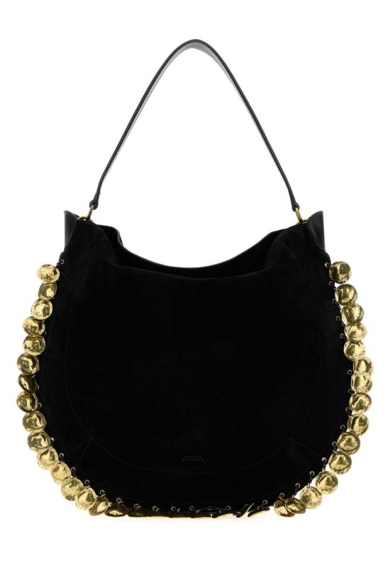 26SS 이자벨마랑 오스칸 스웨이드 숄더백 PP0200FHD2C16M 01BK BLACK