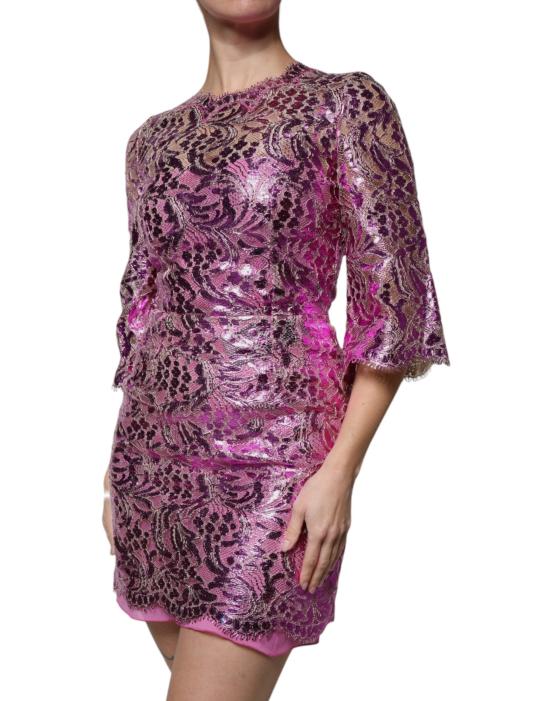  돌체앤가바나 숏 원피스 DR281290 FUCHSIA - DOLCE & GABBANA