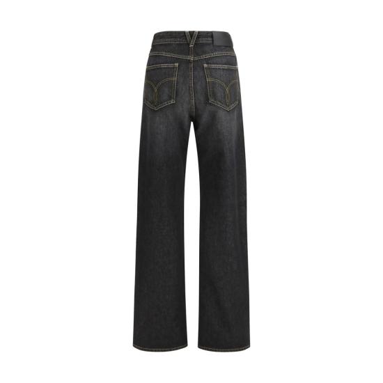26SS 베르사체 데님 팬츠 VE10224521A164771D040BB BLACK - VERSACE