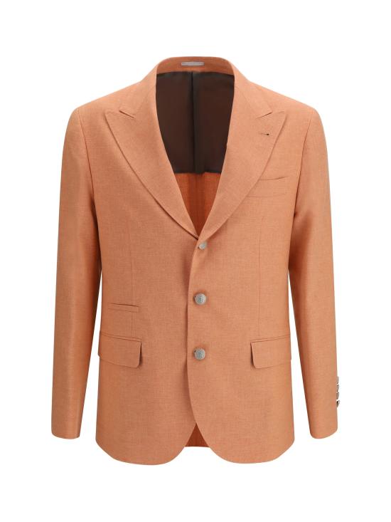 26SS 브루넬로 쿠치넬리 수트 자켓 MR4997BFD8 C6883 ORANGE