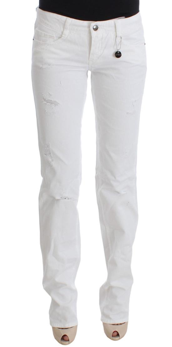  커스텀네셔널 데님 팬츠 SIG30112 WHITE
