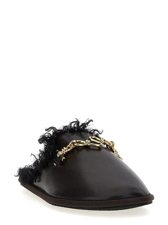  스텔라 맥카트니 뮬/슬리퍼 ST299194BM BLACK - STELLA MCCARTNEY