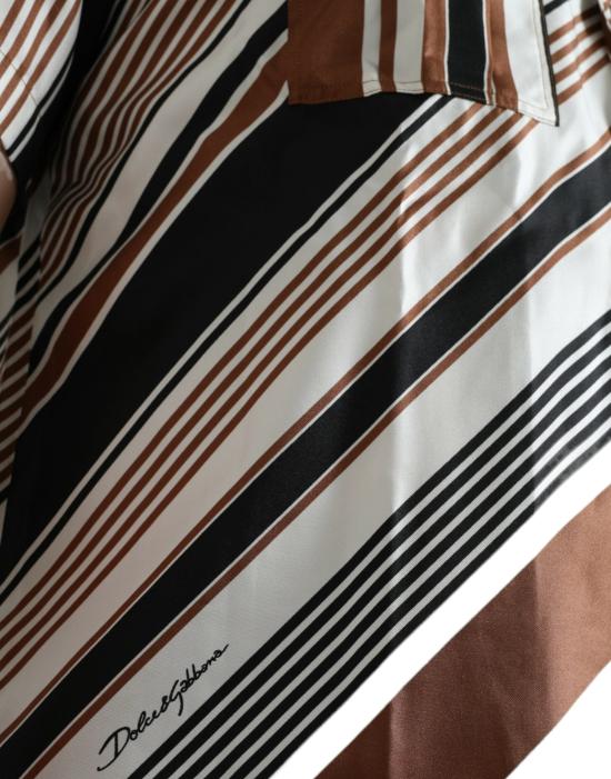  돌체앤가바나 반팔 셔츠 TSH84691 BROWN - DOLCE & GABBANA
