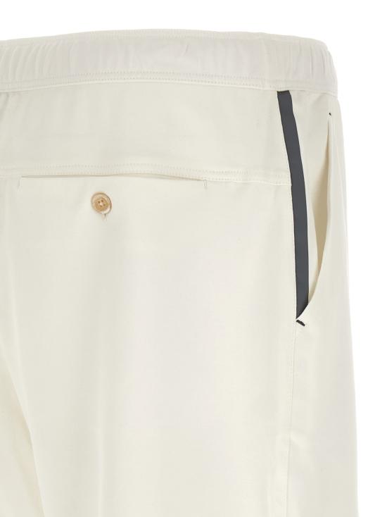 26SS 브루넬로 쿠치넬리 숏팬츠 BR336259BM WHITE - BRUNELLO CUCINELLI