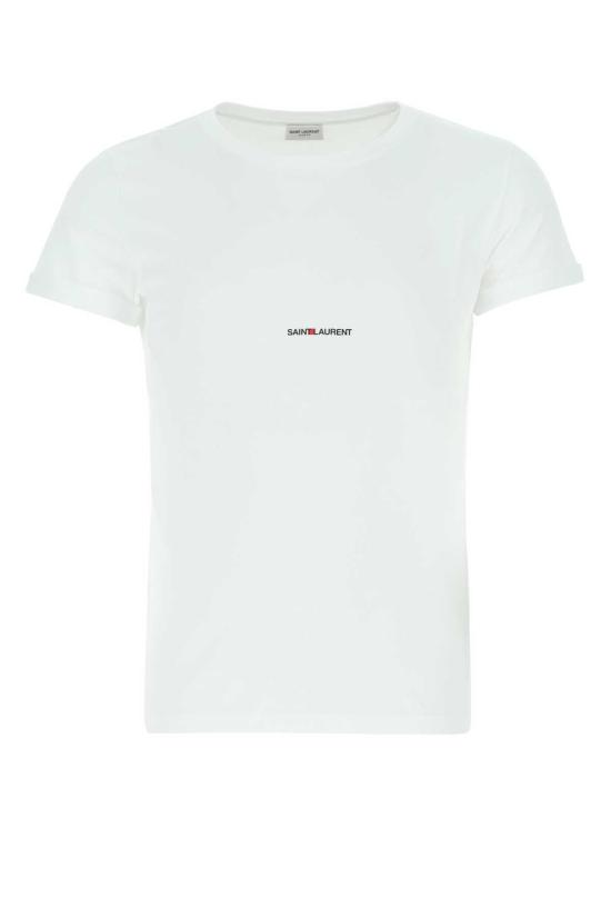 26SS 생로랑 리브 고쉬 티셔츠 464572YB2DQ 9000 WHITE