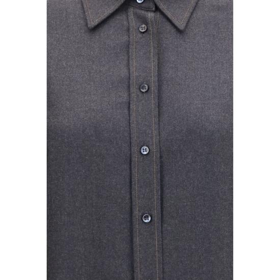 26FW 브루넬로 쿠치넬리 셔츠 BRMP550M1M06C1135BB GRAY - BRUNELLO CUCINELLI