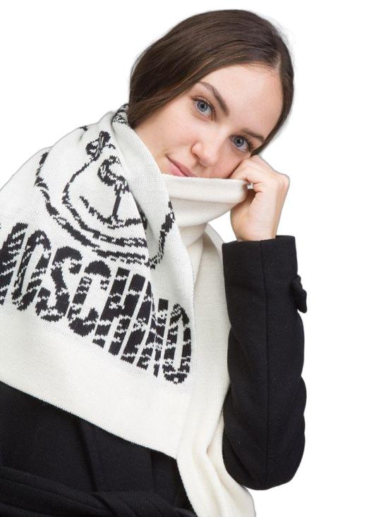  모스키노 머플러/스카프 50200M5636002 ONESIZE Moschino WHITE - MOSCHINO
