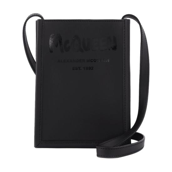  알렉산더 맥퀸 크로스백 AMQ018056 BLACK