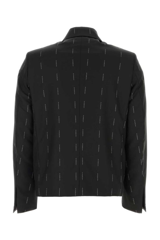  지방시 봄버 자켓 BM30DZ14UW 001 BLACK - GIVENCHY