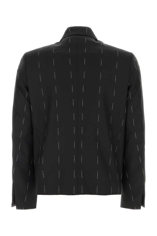  지방시 봄버 자켓 BM30DZ14UW 001 BLACK - GIVENCHY