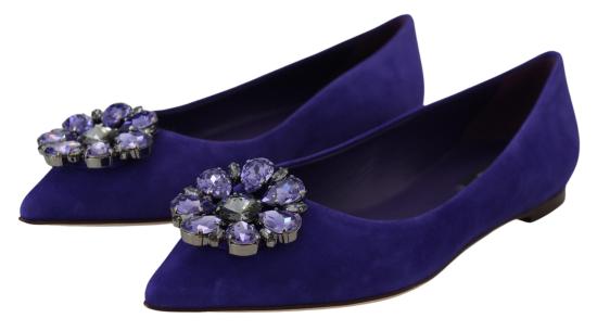  돌체앤가바나 플랫 슈즈 LA10096 PURPLE - DOLCE & GABBANA