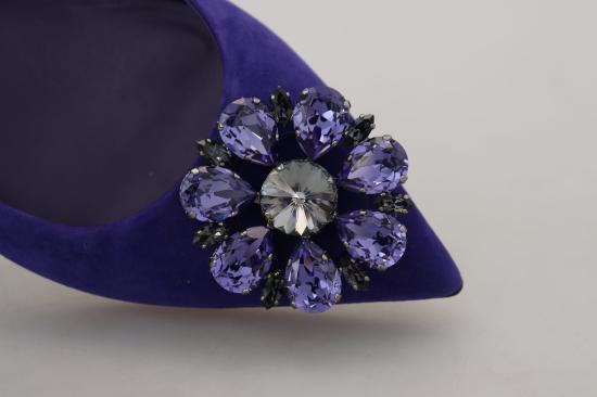  돌체앤가바나 플랫 슈즈 LA10096 PURPLE - DOLCE & GABBANA