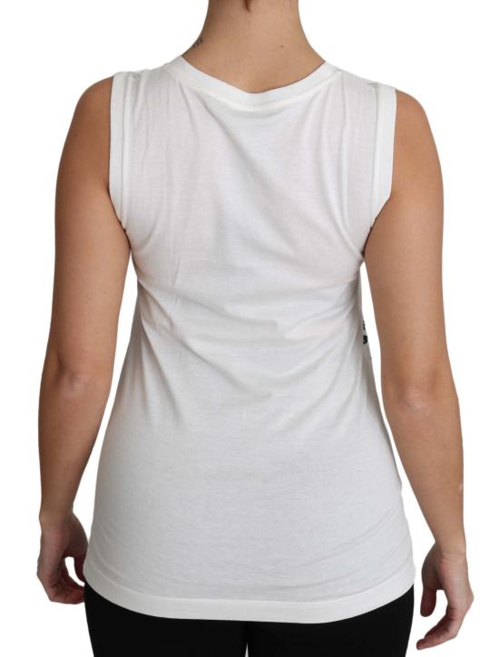  돌체앤가바나 민소매 티셔츠 TSH3162 WHITE