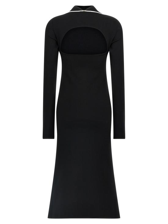  스포트막스 롱 원피스 SP304582BM BLACK - SPORTMAX