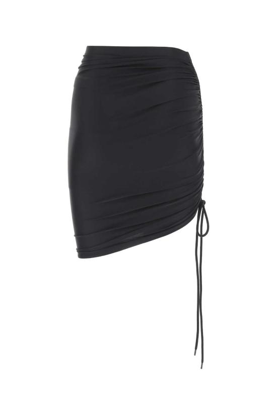  발렌시아가 숏 스커트 704360TYK07 1000 BLACK - BALENCIAGA
