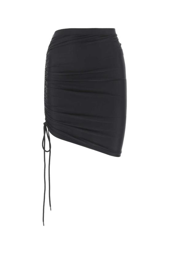  발렌시아가 숏 스커트 704360TYK07 1000 BLACK