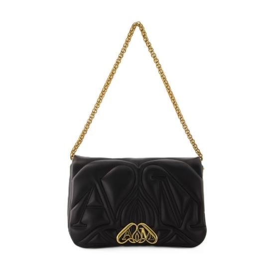  알렉산더 맥퀸 숄더백 AMQ020010 BLACK - ALEXANDER MCQUEEN