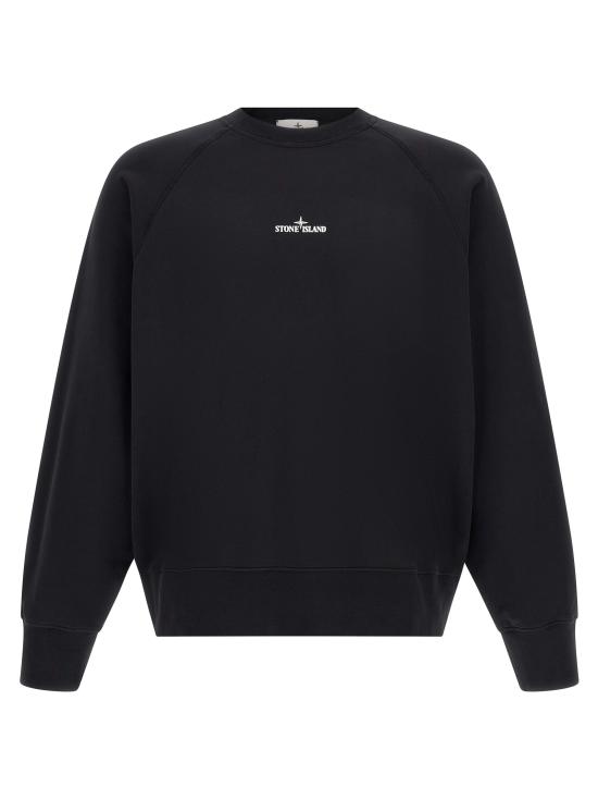 26FW 스톤 아일랜드 긴팔 티셔츠 ST337258BM BLACK