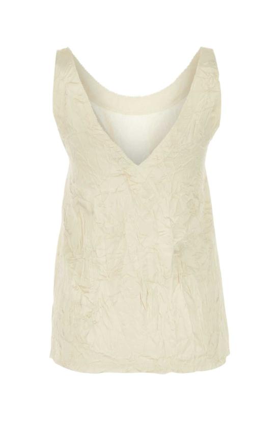  랑방 민소매 티셔츠 RWTO00275660E23 002 BEIGE - LANVIN