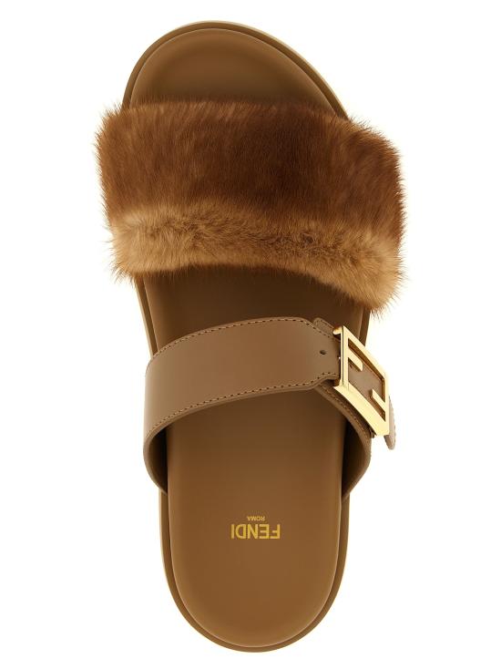  펜디 뮬/슬리퍼 FE312789BM BROWN - FENDI