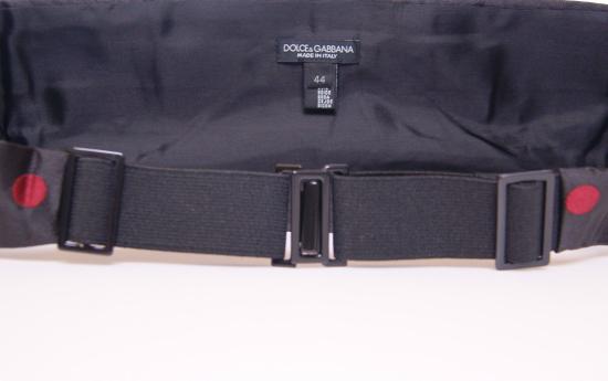  돌체앤가바나 패브릭 벨트 NOC10445 BLACK - DOLCE & GABBANA