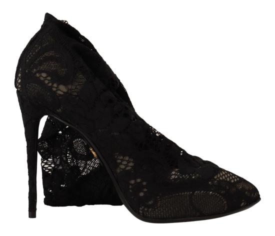  돌체앤가바나 힐/펌프스 LA9030 BLACK - DOLCE & GABBANA