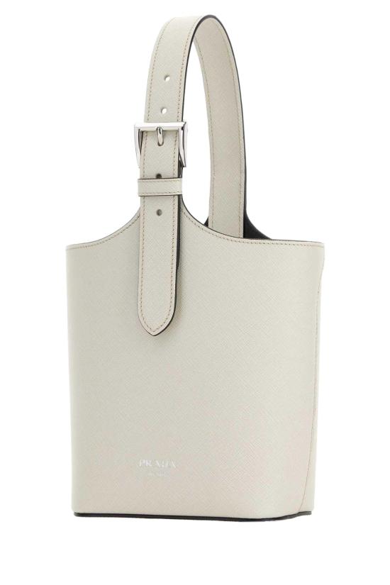 26SS 프라다 사피아노 버킷 토트백 1BE090NZV F0LH8 WHITE - PRADA
