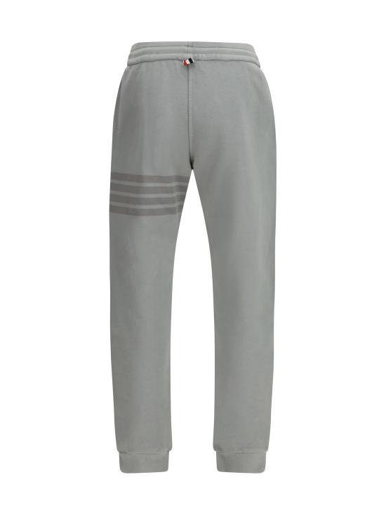 26SS 톰브라운 솔리드 루프백 오버다이 4바 스웨트팬츠 MJQ243AJ0007 055 GRAY - THOM BROWNE