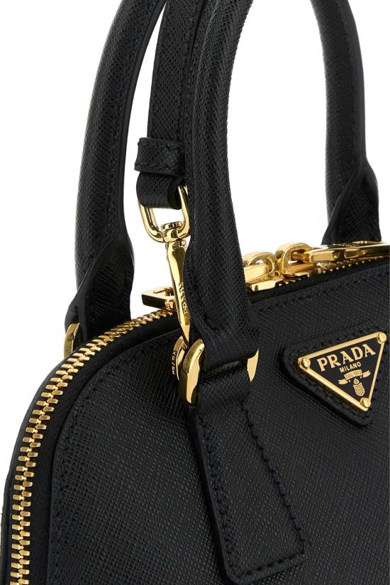  프라다 프롬나드 미니 토트백 1BA851VEOONZV F0002 BLACK - PRADA